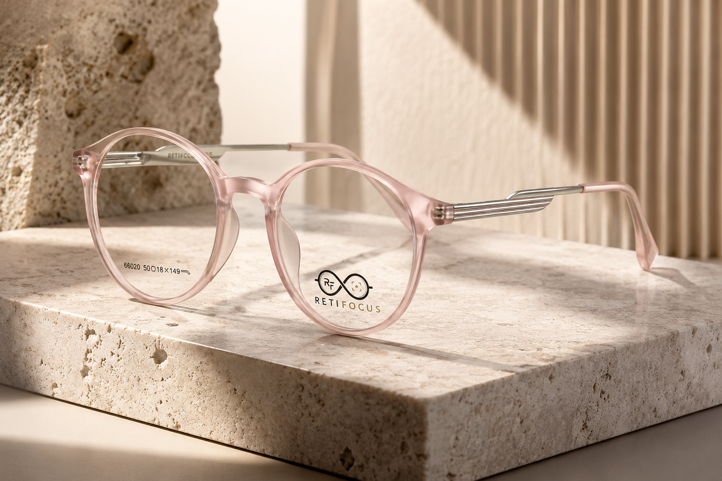 RETIFOCUS Round Optical Eyeglass Frames Mixed Material Unisex
