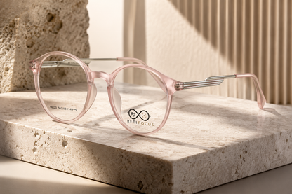 RETIFOCUS Round Optical Eyeglass Frames Mixed Material Unisex