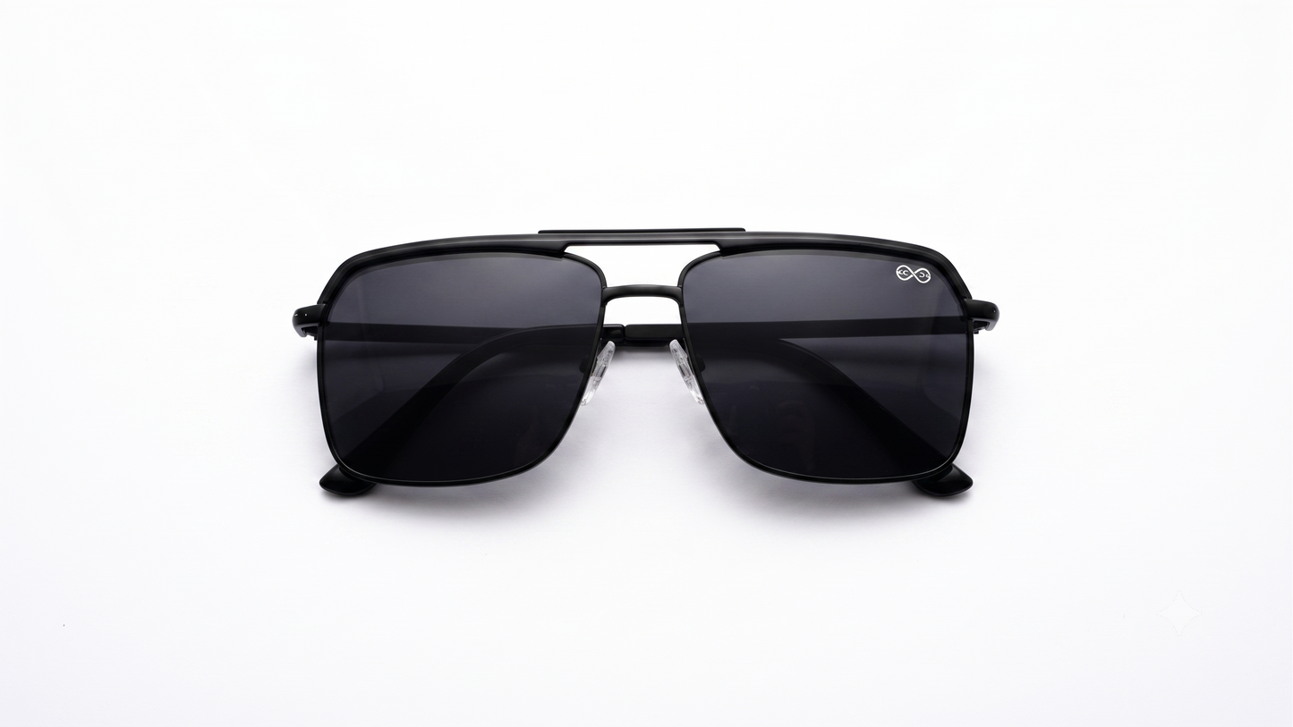 RETIFOCUS Metal Navigator Sunglasses for Men