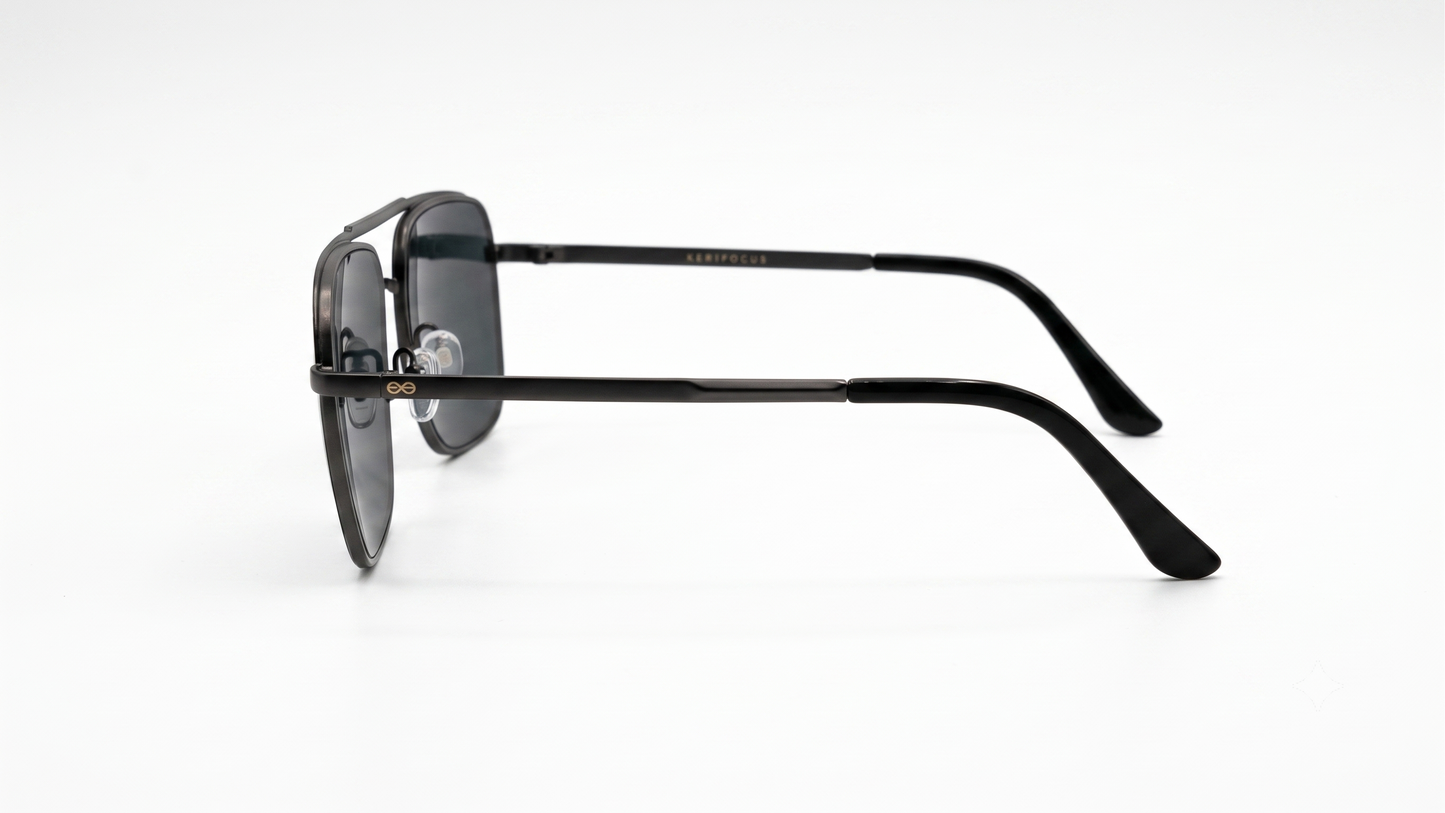 RETIFOCUS Metal Navigator Sunglasses for Men