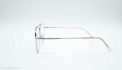 RETIFOCUS Geometric Metal Optical Frame with Double Bridge