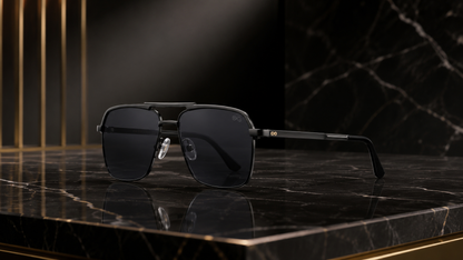 RETIFOCUS Metal Navigator Sunglasses for Men