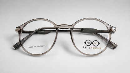 RETIFOCUS Round Optical Eyeglass Frames Mixed Material Unisex