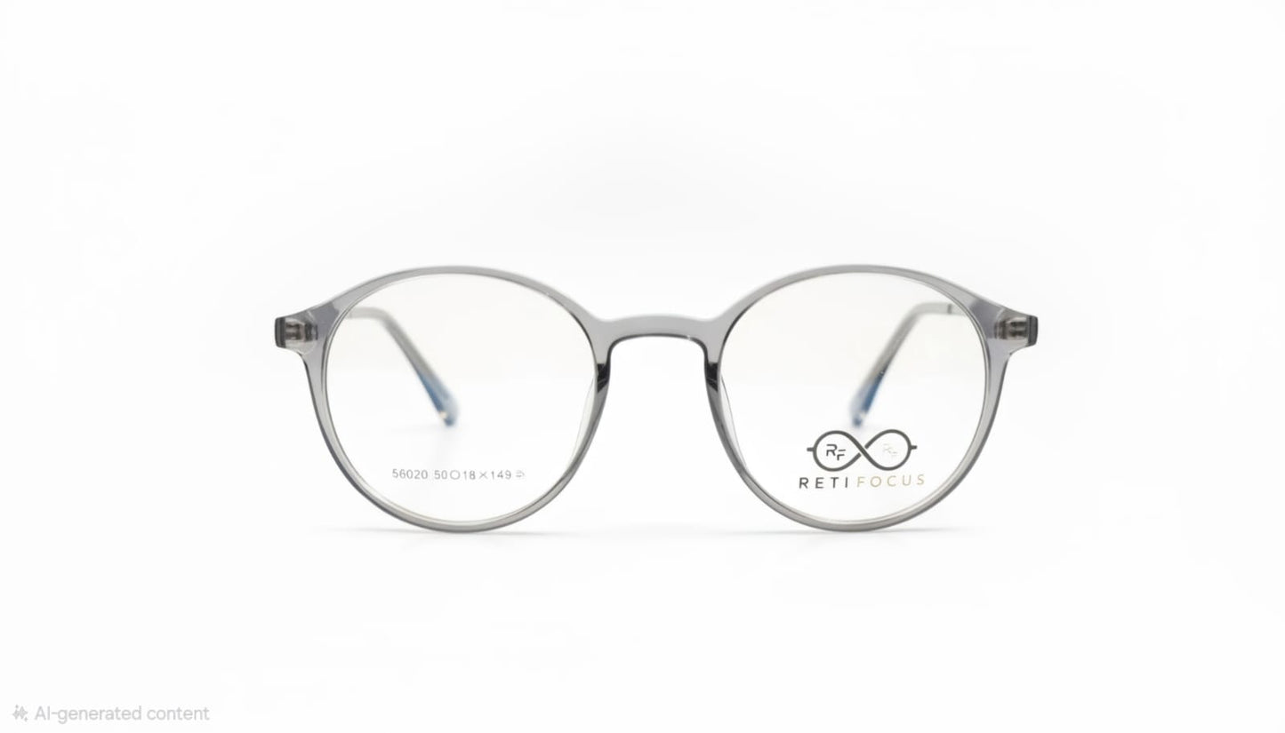 RETIFOCUS Round Optical Eyeglass Frames Mixed Material Unisex