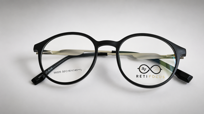 RETIFOCUS Round Optical Eyeglass Frames Mixed Material Unisex