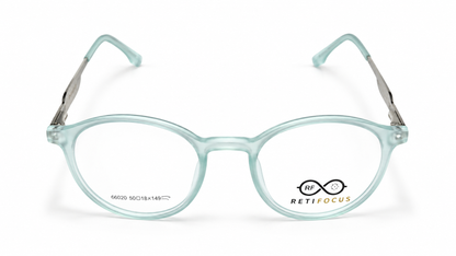 RETIFOCUS Round Optical Eyeglass Frames Mixed Material Unisex