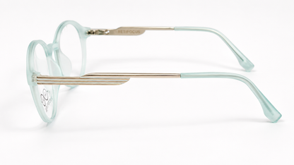 RETIFOCUS Round Optical Eyeglass Frames Mixed Material Unisex