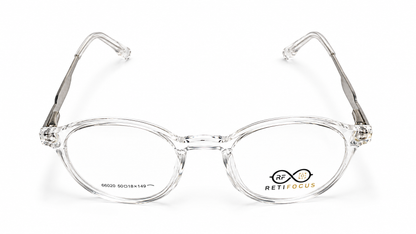 RETIFOCUS Round Optical Eyeglass Frames Mixed Material Unisex