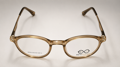 RETIFOCUS Round Optical Eyeglass Frames Mixed Material Unisex