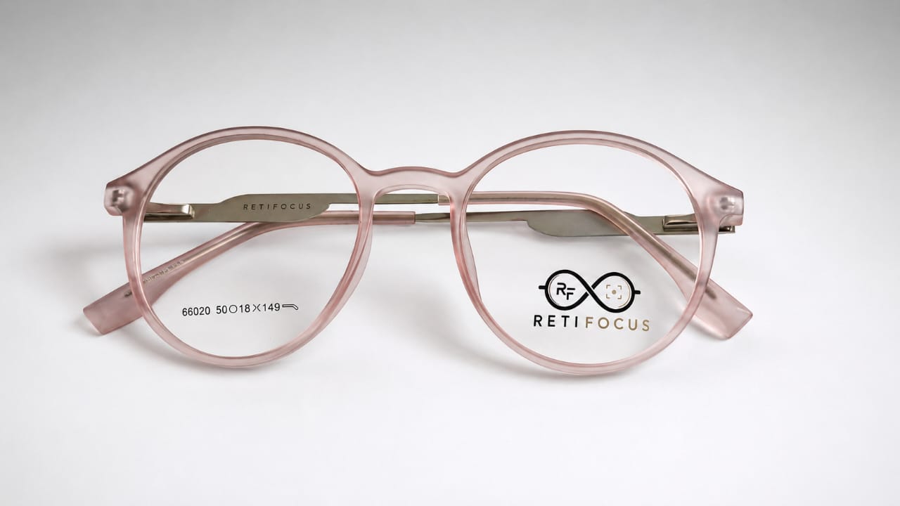 RETIFOCUS Round Optical Eyeglass Frames Mixed Material Unisex