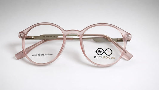 RETIFOCUS Round Optical Eyeglass Frames Mixed Material Unisex
