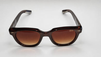 RETIFOCUS Square Black Sunglasses with Black Gradient Lenses