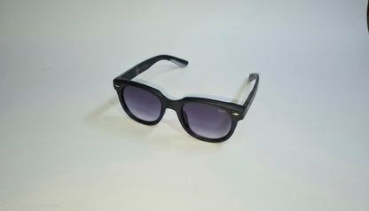 RETIFOCUS Square Black Sunglasses with Black Gradient Lenses