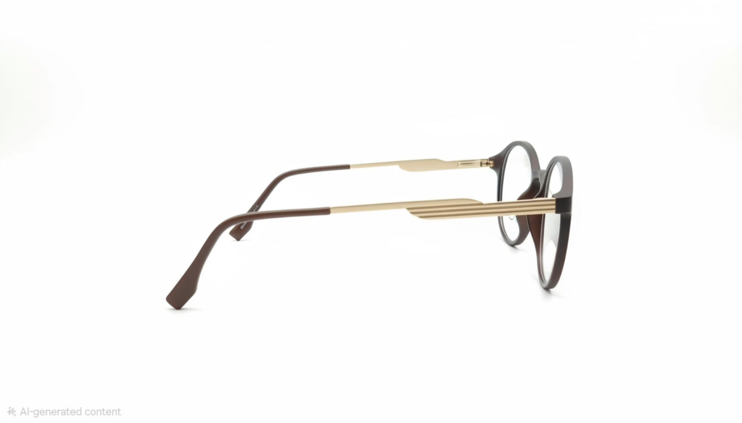 RETIFOCUS Round Optical Eyeglass Frames Mixed Material Unisex