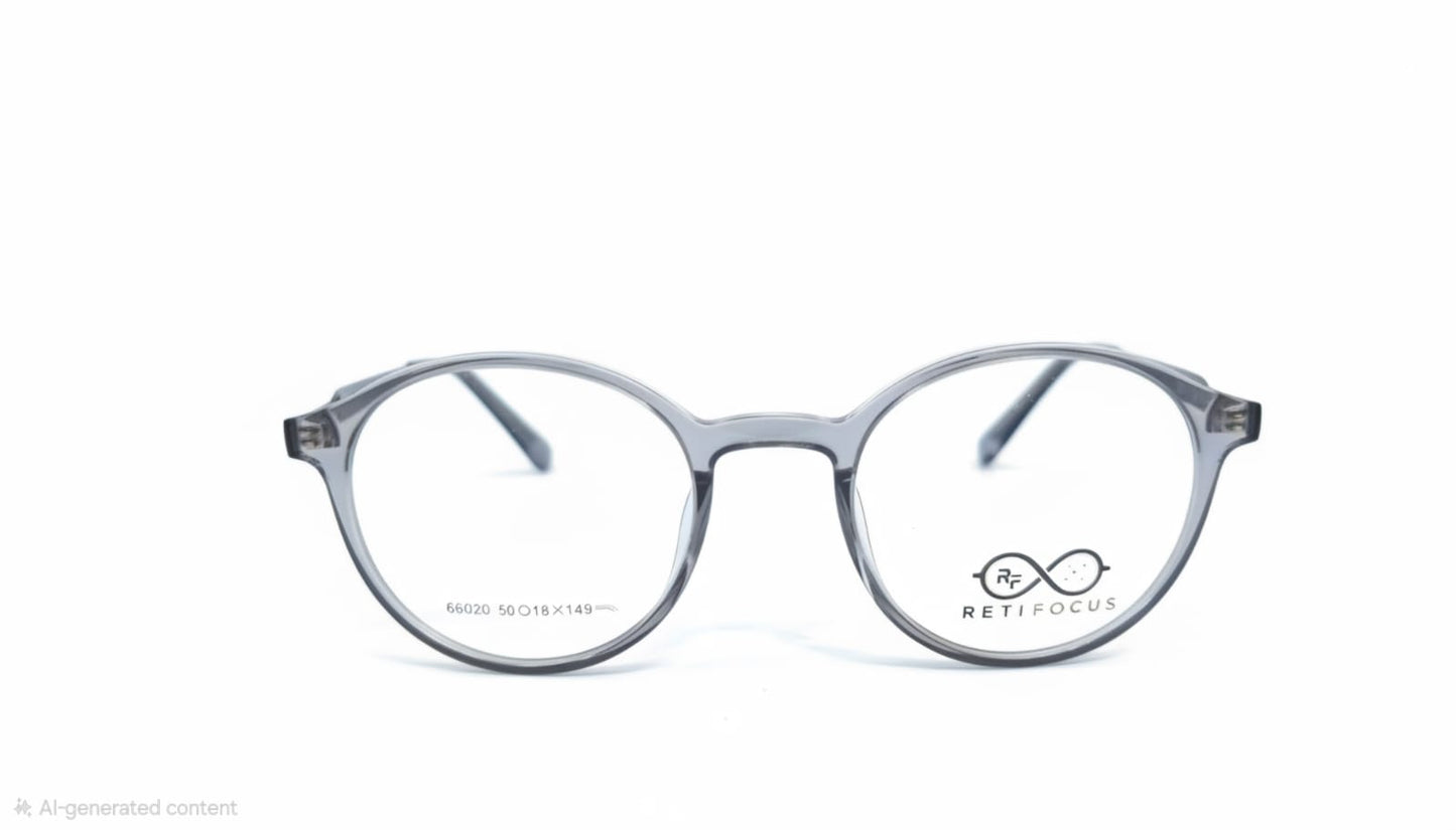 RETIFOCUS Round Optical Eyeglass Frames Mixed Material Unisex