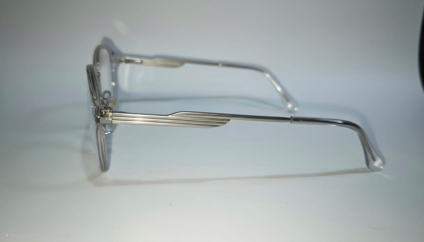 RETIFOCUS Round Optical Eyeglass Frames Mixed Material Unisex