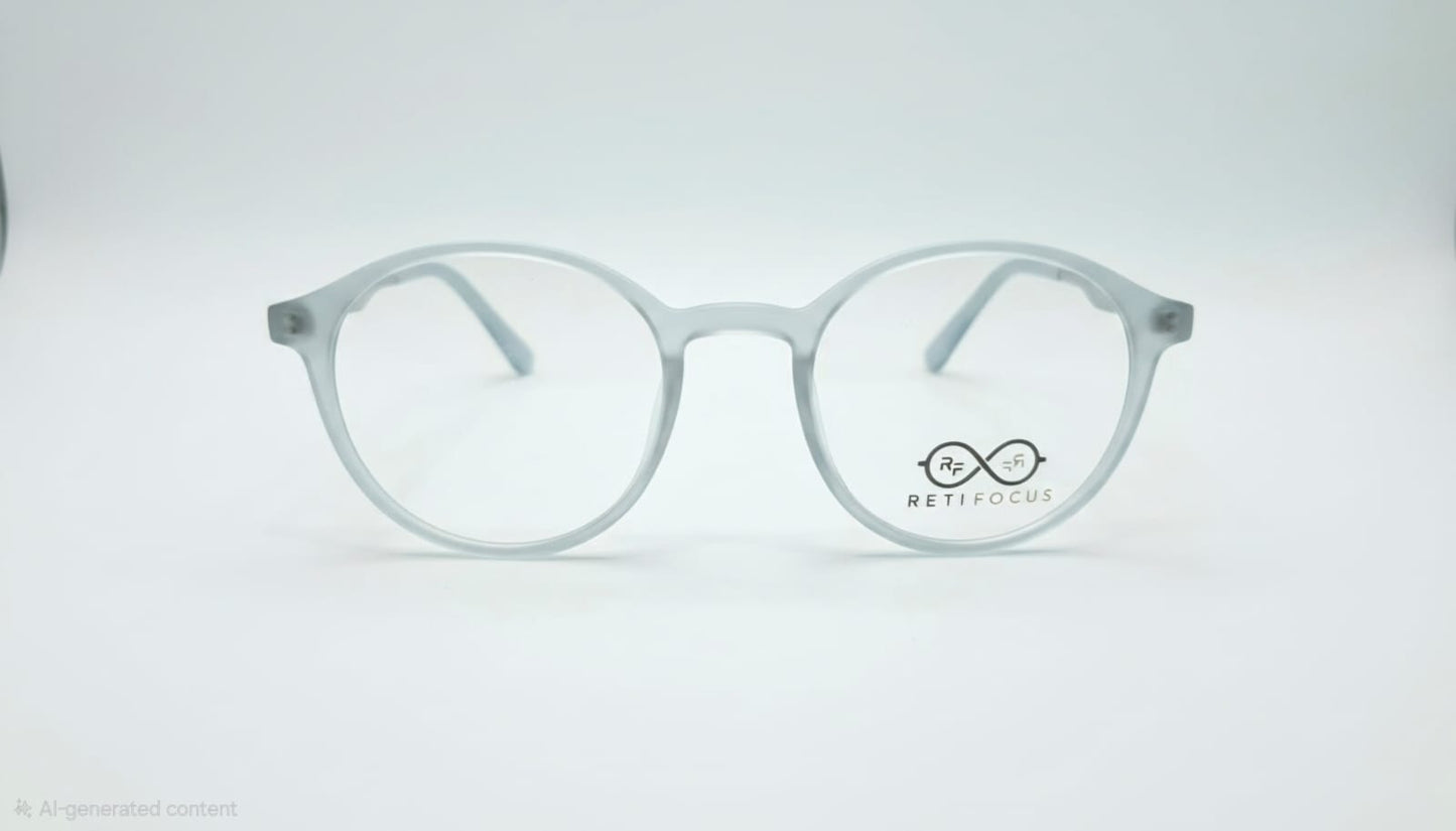 RETIFOCUS Round Optical Eyeglass Frames Mixed Material Unisex
