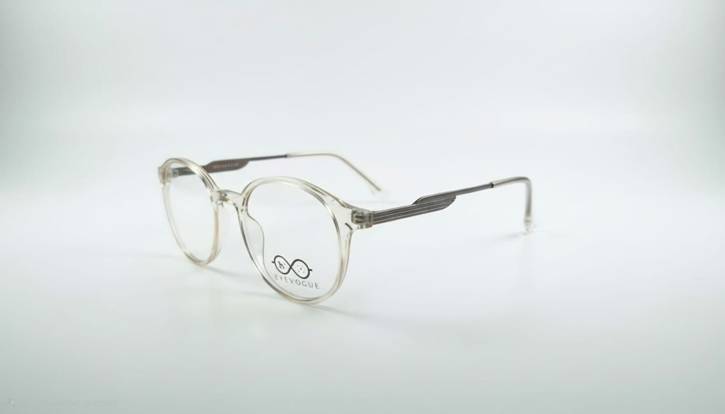 RETIFOCUS Round Optical Eyeglass Frames Mixed Material Unisex