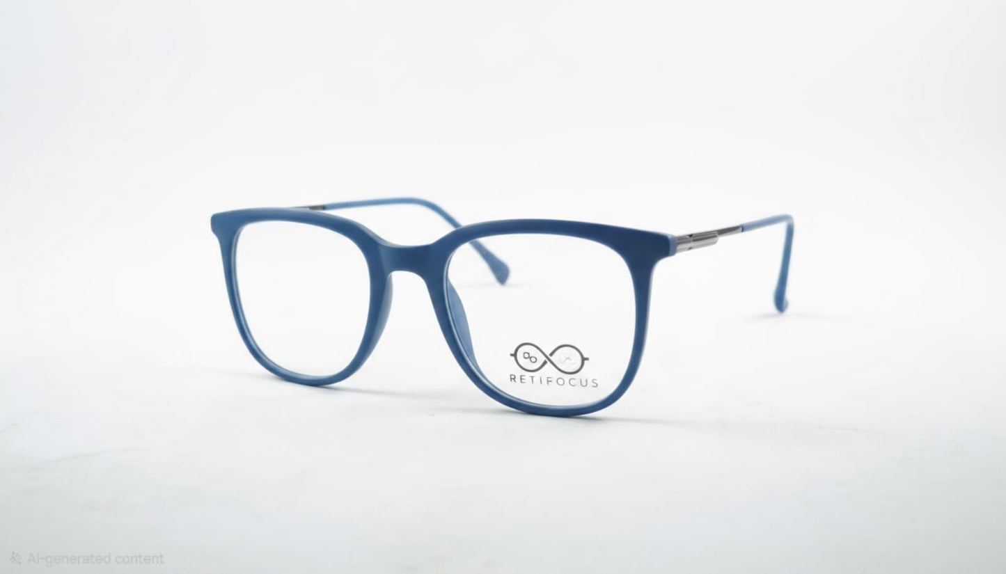 RETIFOCUS Square Optical Eyeglass Frames Mixed Material Unisex