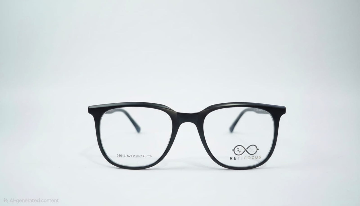 RETIFOCUS Square Optical Eyeglass Frames Mixed Material Unisex