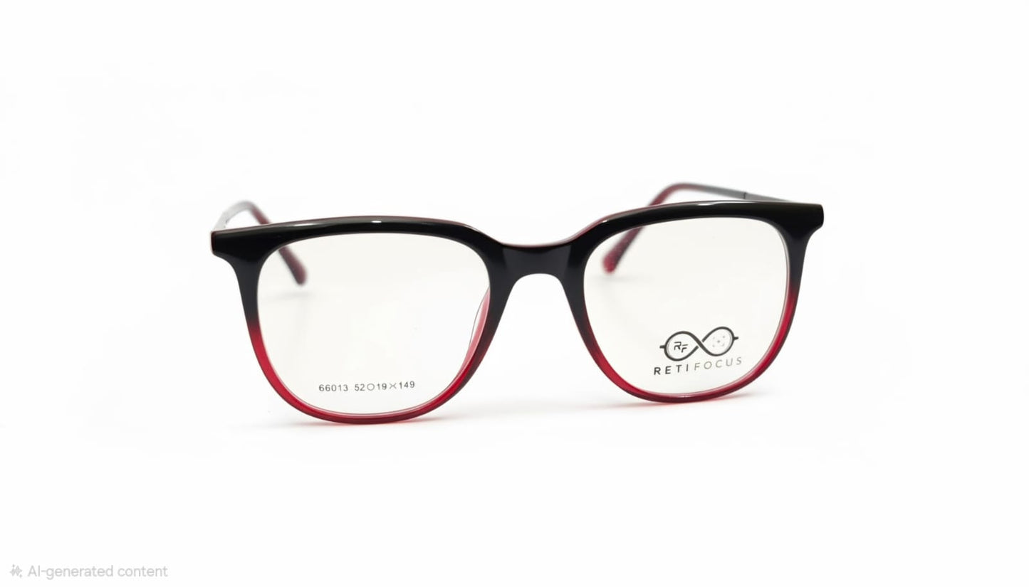 RETIFOCUS Square Optical Eyeglass Frames Mixed Material Unisex