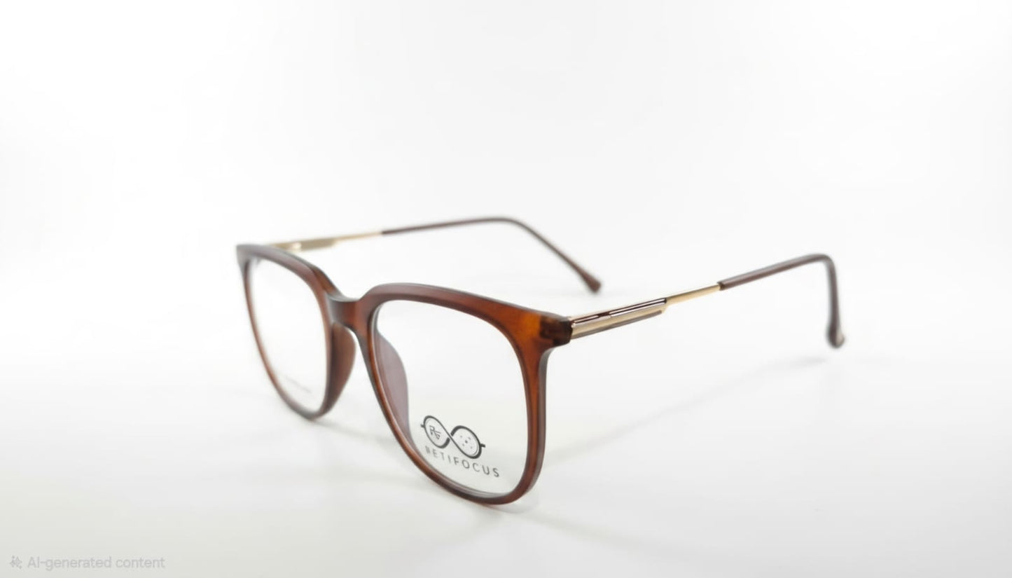 RETIFOCUS Square Optical Eyeglass Frames Mixed Material Unisex