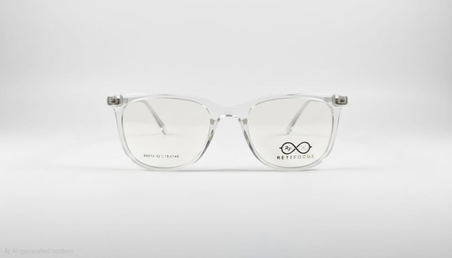 RETIFOCUS Square Optical Eyeglass Frames Mixed Material Unisex