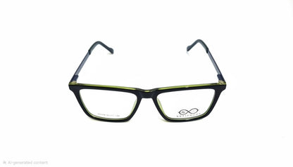 RETIFOCUS Rectangle Optical Eyeglass Frames Bold Plastic Mixed Material Unisex