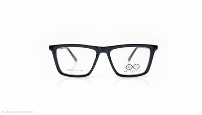RETIFOCUS Rectangle Optical Eyeglass Frames Bold Plastic Mixed Material Unisex