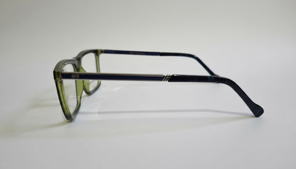 RETIFOCUS Rectangle Optical Eyeglass Frames Bold Plastic Mixed Material Unisex