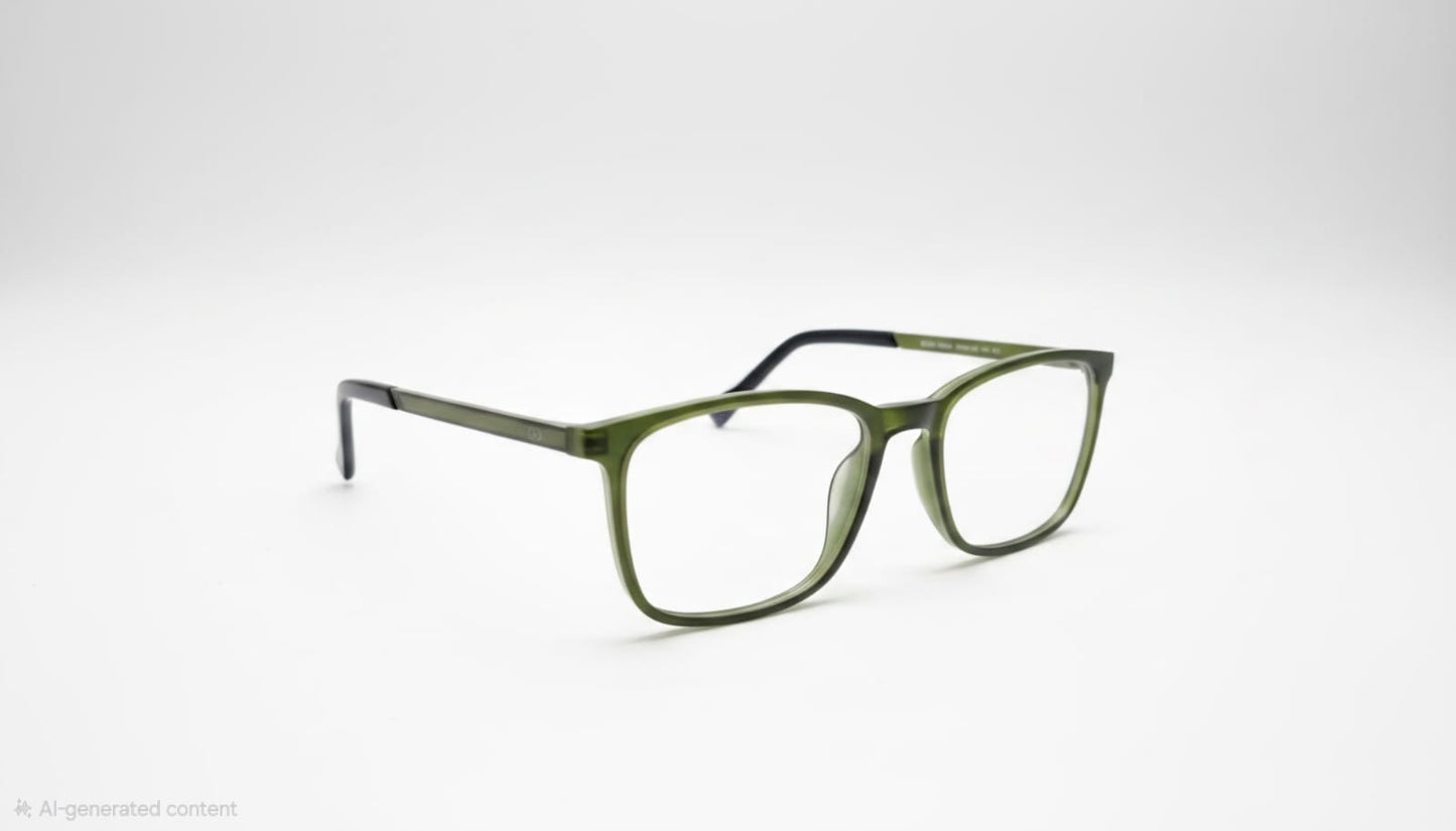 RETIFOCUS Rectangle Optical Eyeglass Frames Bold Plastic Mixed Material Unisex