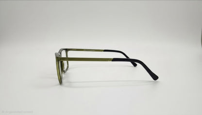 RETIFOCUS Rectangle Optical Eyeglass Frames Bold Plastic Mixed Material Unisex