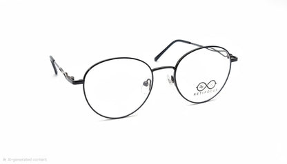 RETIFOCUS Round Metal Optical Frame Twisted Wire Temple Women 3 Colors