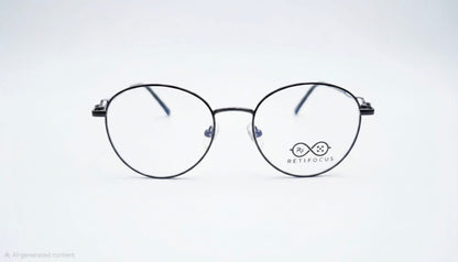 RETIFOCUS Round Metal Optical Frame Twisted Wire Temple Women 3 Colors