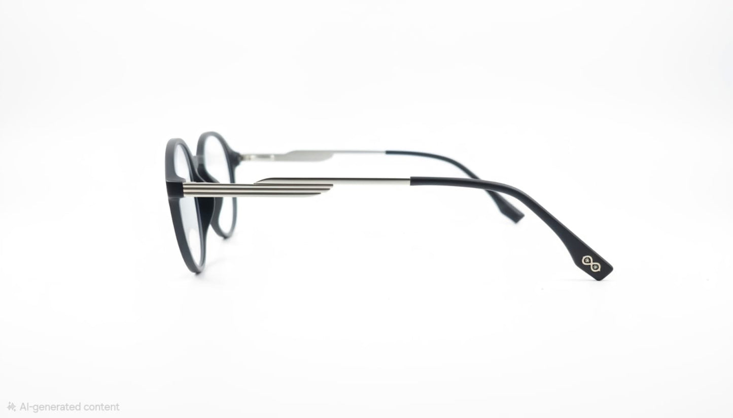 RETIFOCUS Round Optical Eyeglass Frames Mixed Material Unisex