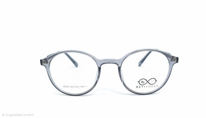 RETIFOCUS Round Optical Eyeglass Frames Mixed Material Unisex
