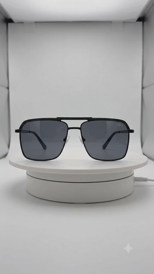 RETIFOCUS Metal Navigator Sunglasses for Men